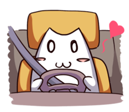 IWA Cat Sticker sticker #1649940