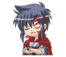 Glen, Haniwa, and friends sticker #1650194