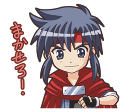 Glen, Haniwa, and friends sticker #1650198