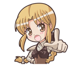 Glen, Haniwa, and friends sticker #1650200