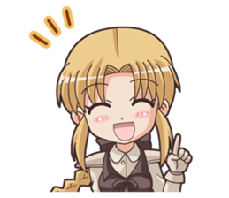 Glen, Haniwa, and friends sticker #1650201