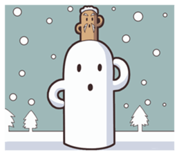 Glen, Haniwa, and friends sticker #1650213