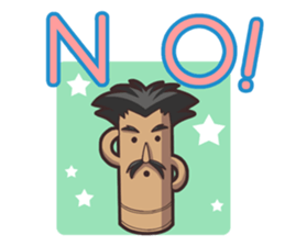 Glen, Haniwa, and friends sticker #1650223