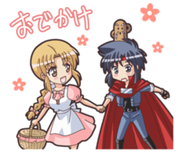 Glen, Haniwa, and friends sticker #1650227