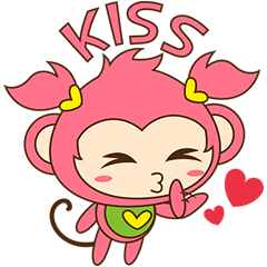 Miqee, the cute and naughty baby monkey