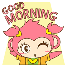 Miqee, the cute and naughty baby monkey sticker #1650316