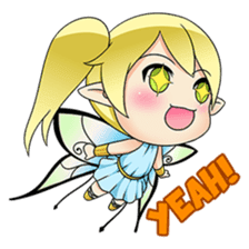 Mio, the cute fairy sticker #1650594