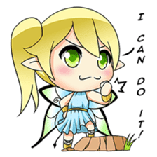 Mio, the cute fairy sticker #1650595