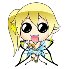 Mio, the cute fairy sticker #1650598