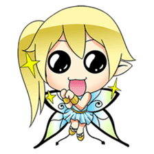 Mio, the cute fairy sticker #1650598