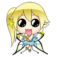 Mio, the cute fairy sticker #1650598