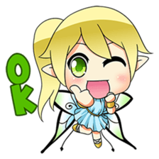 Mio, the cute fairy sticker #1650599