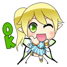 Mio, the cute fairy sticker #1650599
