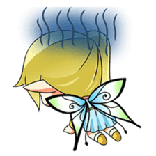 Mio, the cute fairy sticker #1650600