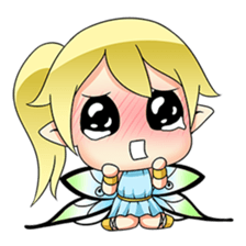 Mio, the cute fairy sticker #1650603
