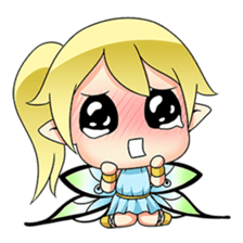 Mio, the cute fairy sticker #1650603