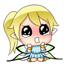 Mio, the cute fairy sticker #1650603