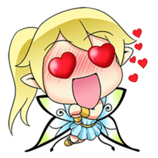 Mio, the cute fairy sticker #1650605