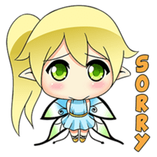 Mio, the cute fairy sticker #1650607