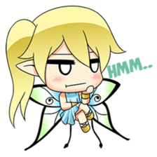 Mio, the cute fairy sticker #1650610