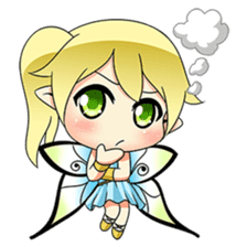 Mio, the cute fairy sticker #1650612