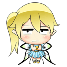 Mio, the cute fairy sticker #1650613