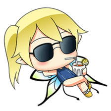 Mio, the cute fairy sticker #1650617