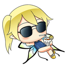 Mio, the cute fairy sticker #1650617