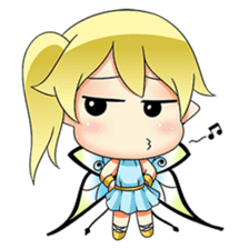 Mio, the cute fairy sticker #1650623