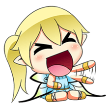 Mio, the cute fairy sticker #1650625
