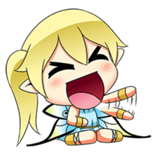 Mio, the cute fairy sticker #1650625