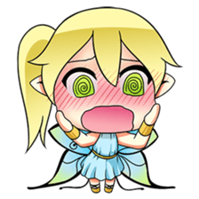 Mio, the cute fairy sticker #1650627