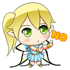 Mio, the cute fairy sticker #1650629