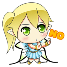 Mio, the cute fairy sticker #1650629