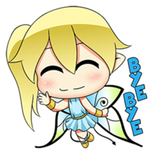 Mio, the cute fairy sticker #1650631