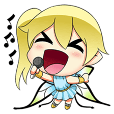 Mio, the cute fairy sticker #1650632