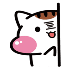 Daily life of the cheeks cat. sticker #1650845