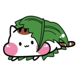 Daily life of the cheeks cat. sticker #1650860