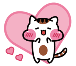 Daily life of the cheeks cat. sticker #1650868