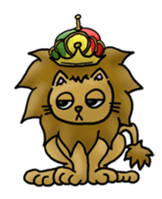 JAH LION sticker #1651595