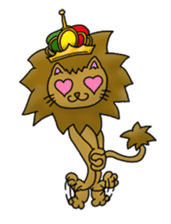 JAH LION sticker #1651617