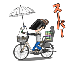 Single mother ARU who lives in Kansai sticker #1651767