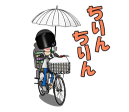 Single mother ARU  who lives in Kansai sticker #1651768