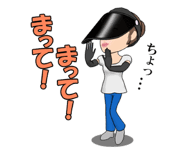 Single mother ARU who lives in Kansai sticker #1651788