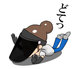 Single mother ARU  who lives in Kansai sticker #1651791