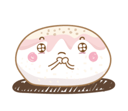 Mochigo - Strawberry and Mochi (Thai.) sticker #1651920