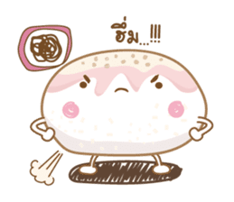Mochigo - Strawberry and Mochi (Thai.) sticker #1651925