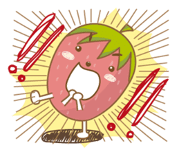 Mochigo - Strawberry and Mochi (Thai.) sticker #1651927