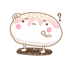 Mochigo - Strawberry and Mochi (Thai.) sticker #1651928