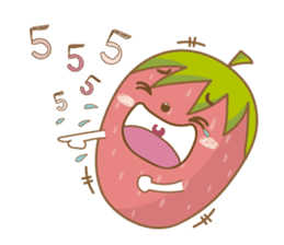 Mochigo - Strawberry and Mochi (Thai.) sticker #1651930